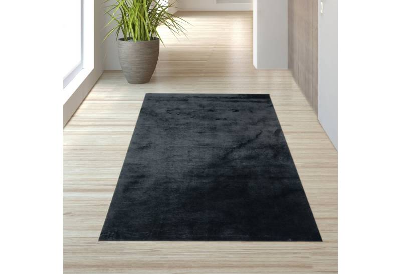 TeppichHome24 Flokati-Teppich Teppich Shaggy Flokati in schwarz, rechteckig TeppichHome24 Flokati-Teppich Teppich Shaggy Flokati in schwarz, rechteckig von TeppichHome24