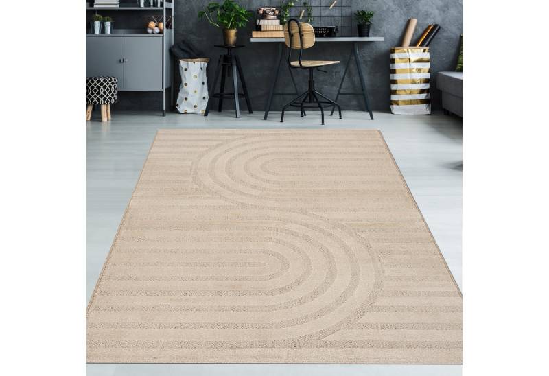 TeppichHome24 Teppich Wohnzimmerteppich Glanz strapazierfähig mit Muster in Beige, rechteckig TeppichHome24 Teppich Wohnzimmerteppich Glanz strapazierfähig mit Muster in Beige, rechteckig von TeppichHome24