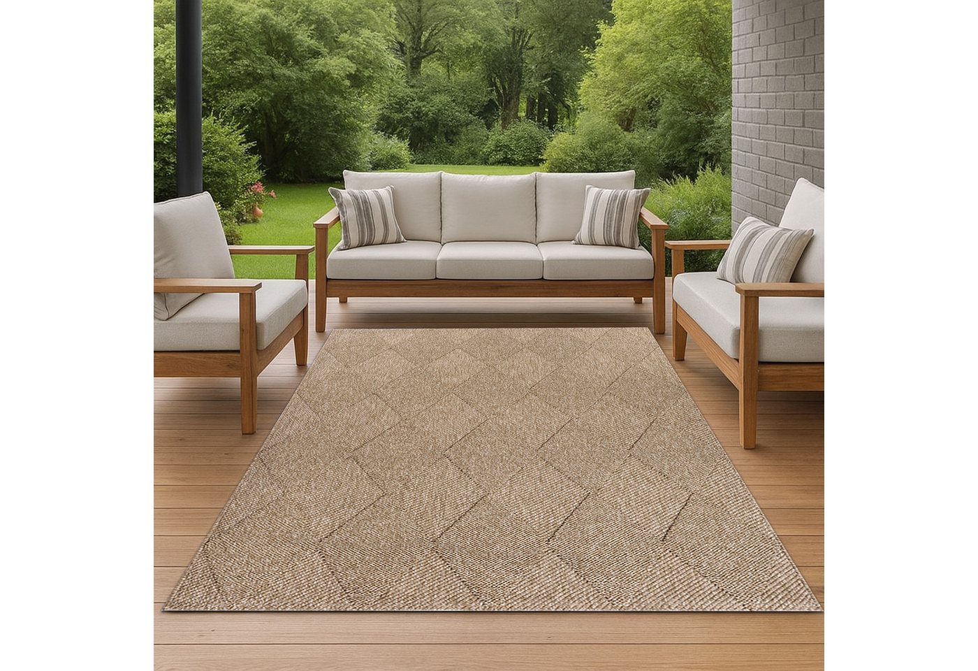 TeppichHome24 Outdoorteppich, rechteckig TeppichHome24 Outdoorteppich, rechteckig von TeppichHome24