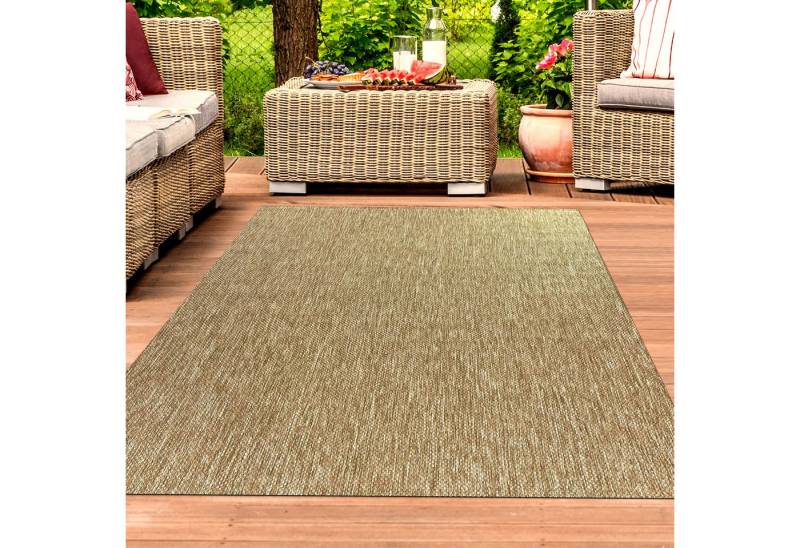 TeppichHome24 Outdoorteppich, Rechteckig, Höhe: 5 mm von TeppichHome24
