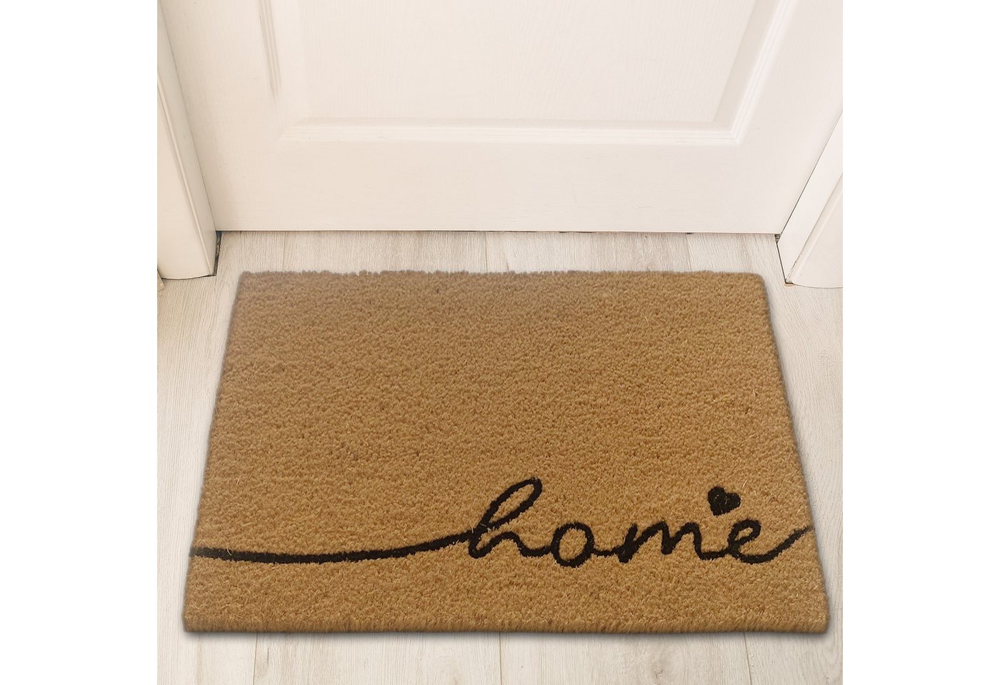 TeppichHome24 Outdoorteppich Robuster Fußabtreter mit Naturfasern • Home, Rechteckig TeppichHome24 Outdoorteppich Robuster Fußabtreter mit Naturfasern • Home, Rechteckig von TeppichHome24