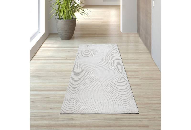 TeppichHome24 Outdoorteppich Teppich Outdoor in Creme mit Kreismuster – modern & pflegeleicht, Rechteckig TeppichHome24 Outdoorteppich Teppich Outdoor in Creme mit Kreismuster – modern & pflegeleicht, Rechteckig von TeppichHome24