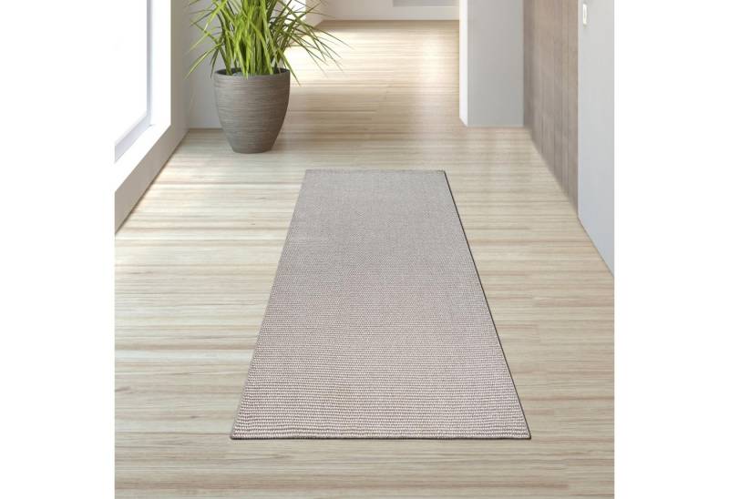 TeppichHome24 Teppich Wohnzimmerteppich kurzflor im speziellen modernen Design in beige, rechteckig von TeppichHome24