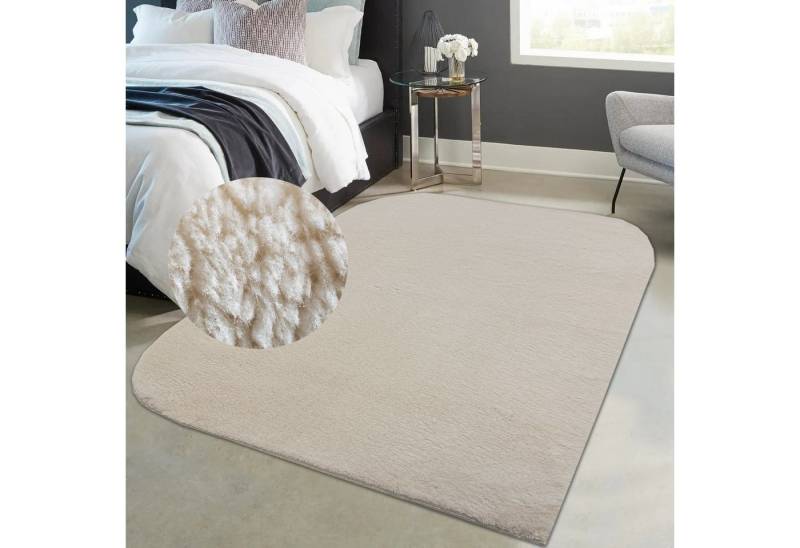 TeppichHome24 Teppich Designer Teppich – abgerundeten Ecken in beige, rechteckig TeppichHome24 Teppich Designer Teppich – abgerundeten Ecken in beige, rechteckig von TeppichHome24