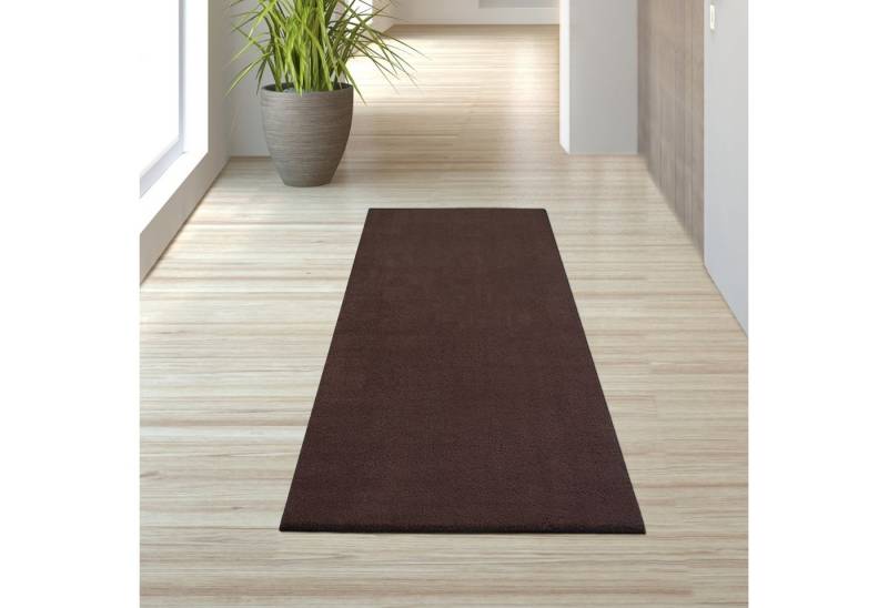 TeppichHome24 Teppich Moderner Hochflor Teppich Weich Wohnzimmer Schlafzimmer in Braun, rechteckig TeppichHome24 Teppich Moderner Hochflor Teppich Weich Wohnzimmer Schlafzimmer in Braun, rechteckig von TeppichHome24