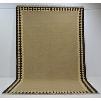 No 382 Handmade Rug Carpet Nomad Kelim Unique Item Nature Color Wool On Quality Kilim 294 X 194 cm. | 9, 7 6, 4 Ft. No 382 Handmade Rug Carpet Nomad Kelim Unique Item Nature Color Wool On Quality Kilim 294 X 194 cm. | 9, 7 6, 4 Ft. von Teppichhaus