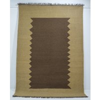 No 460 Handmade Rug Carpet Nomad Kelim Unique Item Nature Color Wool On Quality Kilim 226 X 157 cm. | 7, 4 5, 2 Ft. No 460 Handmade Rug Carpet Nomad Kelim Unique Item Nature Color Wool On Quality Kilim 226 X 157 cm. | 7, 4 5, 2 Ft. von Teppichhaus