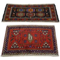 Nr 4323 Hand-Knotted Original Two Different Azerbeidjan Carpet Rug Wool On Cotton Nr 4323 Hand-Knotted Original Two Different Azerbeidjan Carpet Rug Wool On Cotton von Teppichhaus