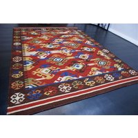 Nr. 17123 High Quality Designer Nature Kilim Rug Handmade Fine New Wool Unique Item Color 240 X 170 cm | 7, 9 5, 6 Ft. Nr. 17123 High Quality Designer Nature Kilim Rug Handmade Fine New Wool Unique Item Color 240 X 170 cm | 7, 9 5, 6 Ft. von Teppichhaus