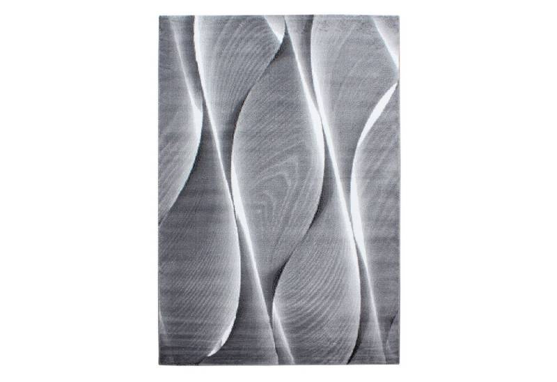 Teppium Teppich Ombre Design, Rechteckig, Höhe: 12 mm, Modern Kurzflor Teppich Wohnzimmer Wellen Holz Optik versch. größe von Teppium