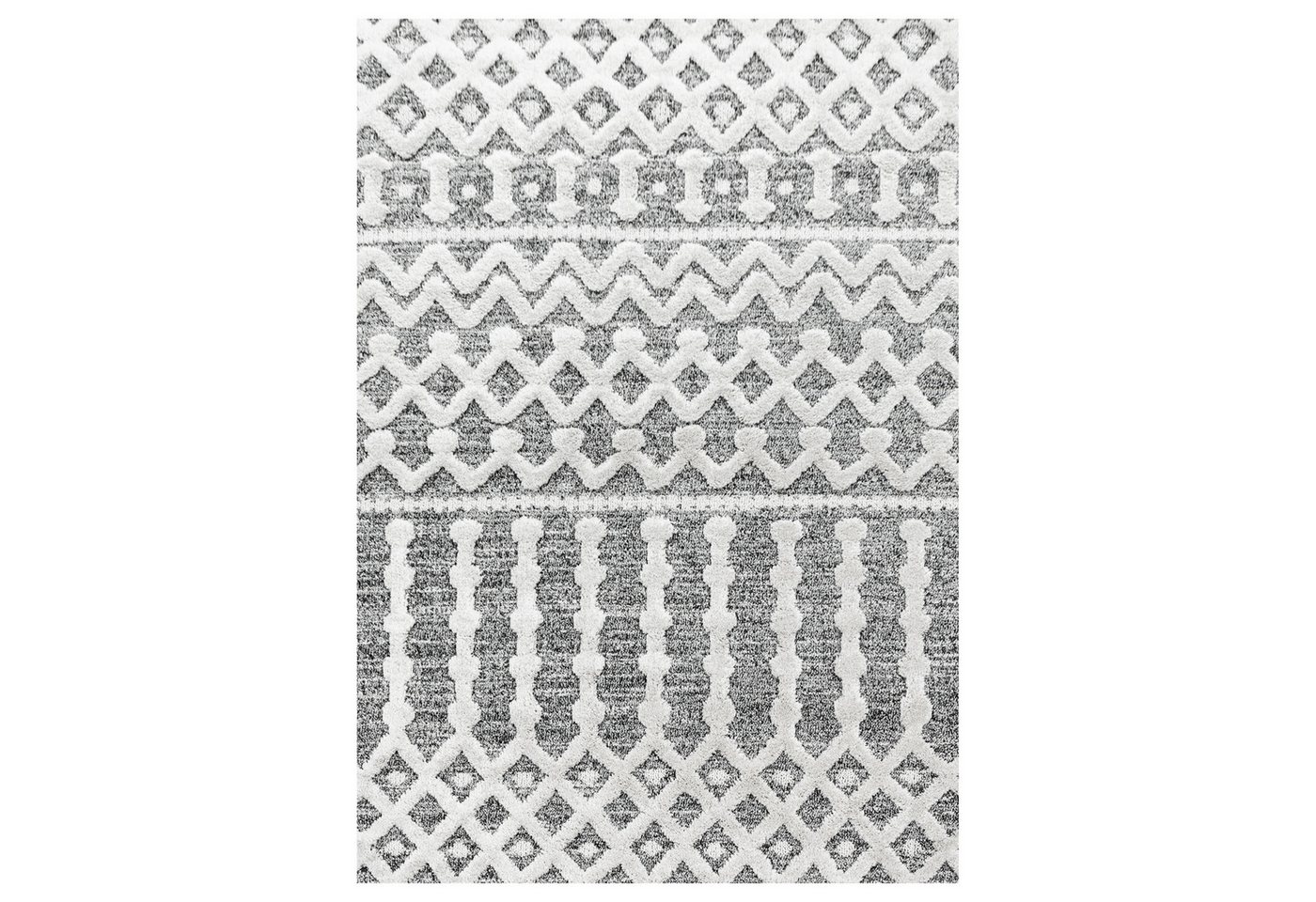 Teppium Teppich Boho-Design, Rechteckig, Höhe: 20 mm, Teppich Wohnzimmer Boho Design weich 3D Optik Skandinavische Stil Teppium Teppich Boho-Design, Rechteckig, Höhe: 20 mm, Teppich Wohnzimmer Boho Design weich 3D Optik Skandinavische Stil von Teppium