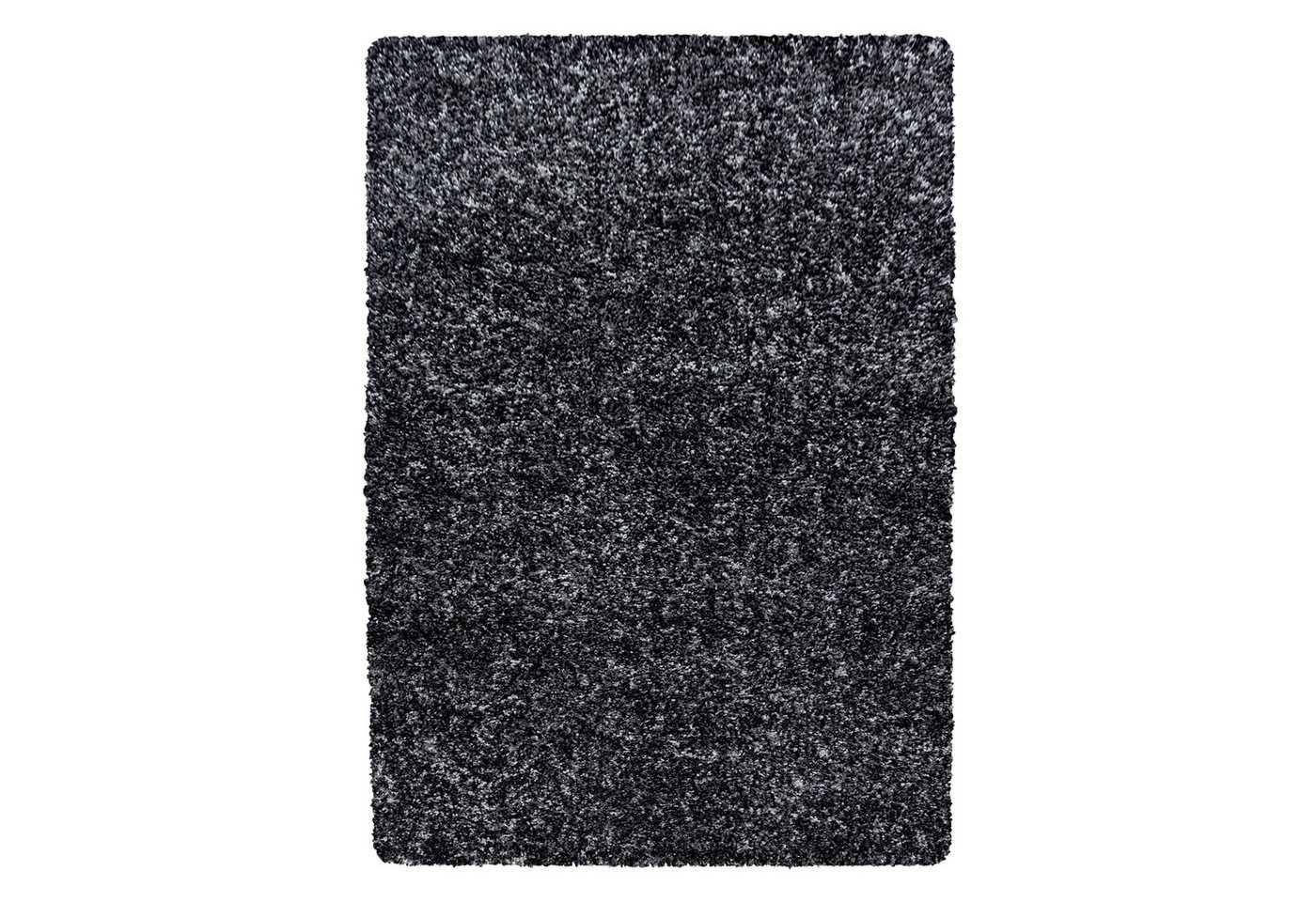 Teppium Teppich Meliert Design, Rechteckig, Höhe: 30 mm, Teppich Meliert Design Teppich Schwarz Vintage-Stil Teppich Wohnzimmer von Teppium