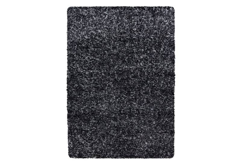 Teppium Teppich Meliert Design, Rechteckig, Höhe: 30 mm, Teppich Meliert Design Teppich Schwarz Vintage-Stil Teppich Wohnzimmer Teppium Teppich Meliert Design, Rechteckig, Höhe: 30 mm, Teppich Meliert Design Teppich Schwarz Vintage-Stil Teppich Wohnzimmer von Teppium