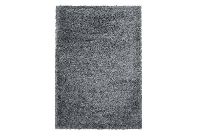 Teppium Teppich Unicolor - Einfarbig, Rechteckig, Höhe: 30 mm, Teppich Wohnzimmer Modern Einfarbig Hellgrau Weich Langflor Shaggy Teppium Teppich Unicolor - Einfarbig, Rechteckig, Höhe: 30 mm, Teppich Wohnzimmer Modern Einfarbig Hellgrau Weich Langflor Shaggy von Teppium