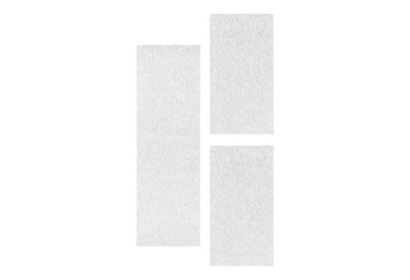 Teppium Teppich Unicolor - Einfarbig, Rechteckig, Höhe: 5 mm, Schlafzimmer Teppich Bettumrandung Läufer Set 3 teilig Creme Teppium Teppich Unicolor - Einfarbig, Rechteckig, Höhe: 5 mm, Schlafzimmer Teppich Bettumrandung Läufer Set 3 teilig Creme von Teppium