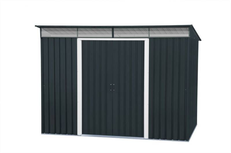 Duramax Metallgerätehaus Pent Roof Skylight 8 x 6 263,5 x 184,5 x 202 cm von Duramax