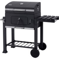 Holzkohle Grillwagen Toronto Click 56x42 cm - Tepro von Tepro