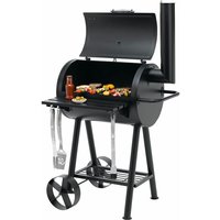 Holzkohlegrill Grillfass Kohlegrill Grillwagen Smoker Berkeley 64,5x43,5cm - Tepro von Tepro