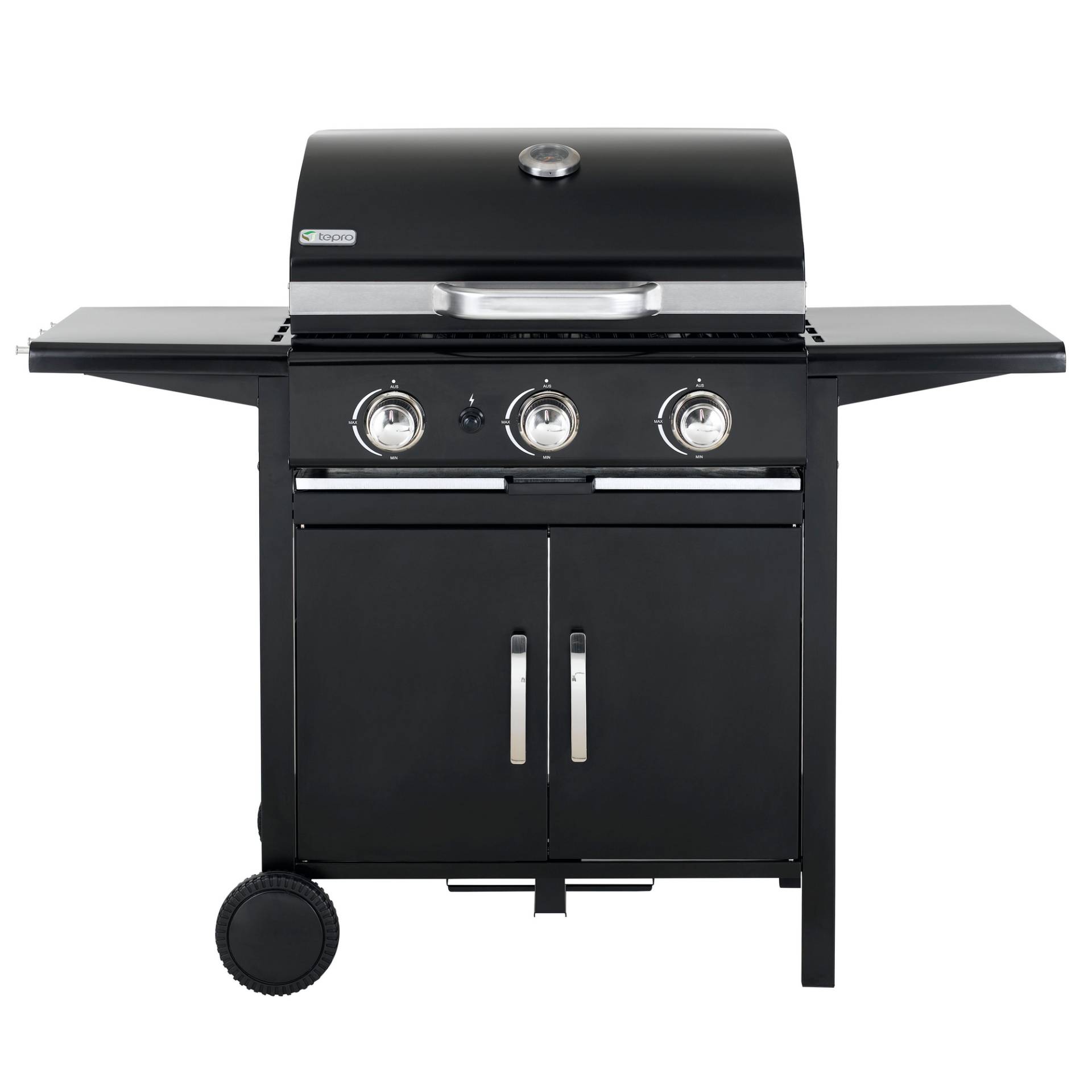 Tepro Gasgrill 'Mayfield 3' schwarz 127 x 103 x 58 cm von Tepro