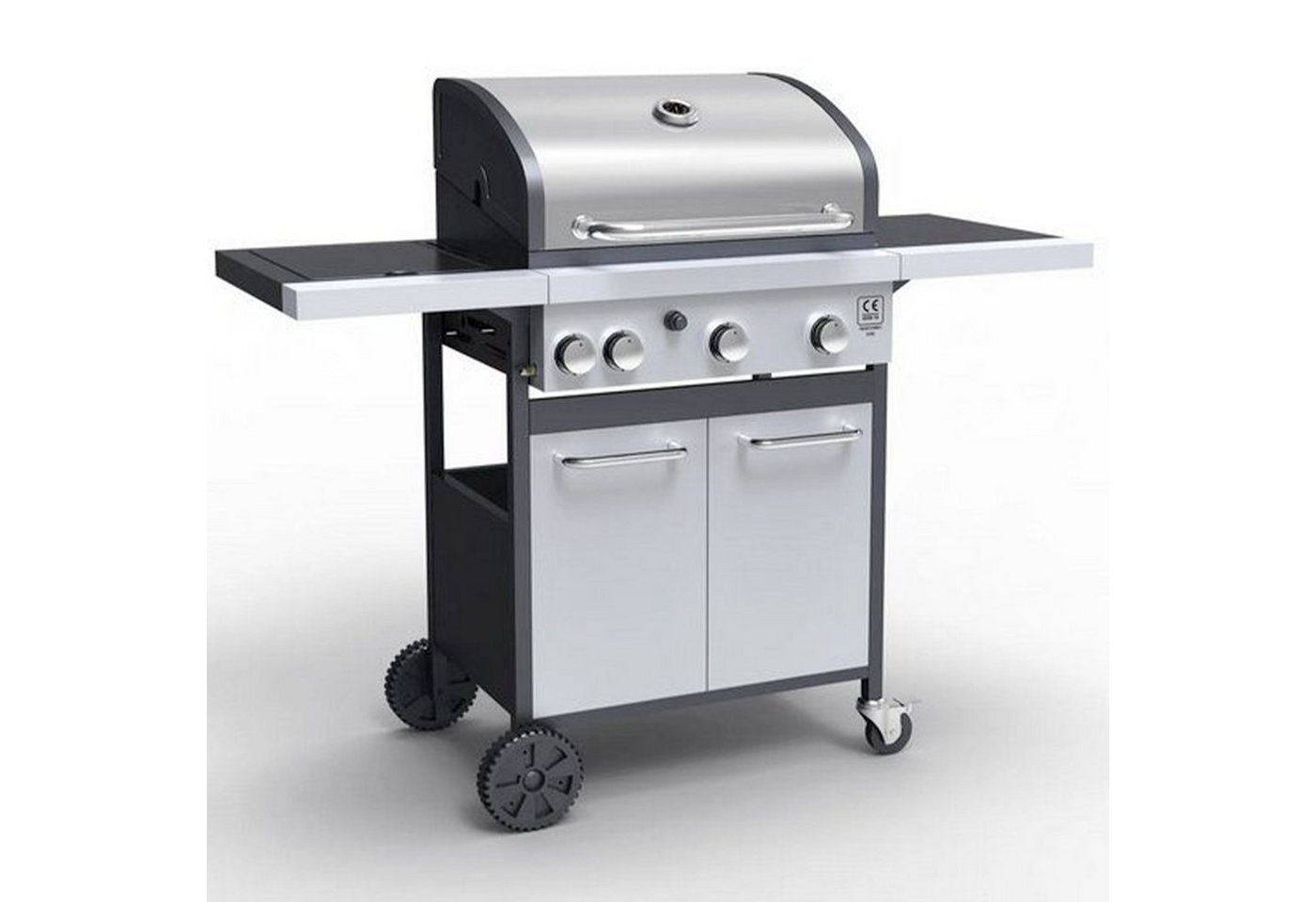 Tepro Gasgrill Rosedale, 3-Brenner mit Seitenkocher, 12,8 kw, Grillfläche 53x40cm von Tepro