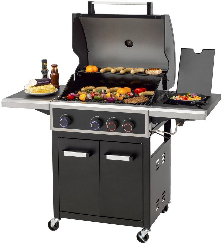 Tepro Gasgrill Seattle 3 PLUS, BxTxH: 128x63x114 cm von Tepro