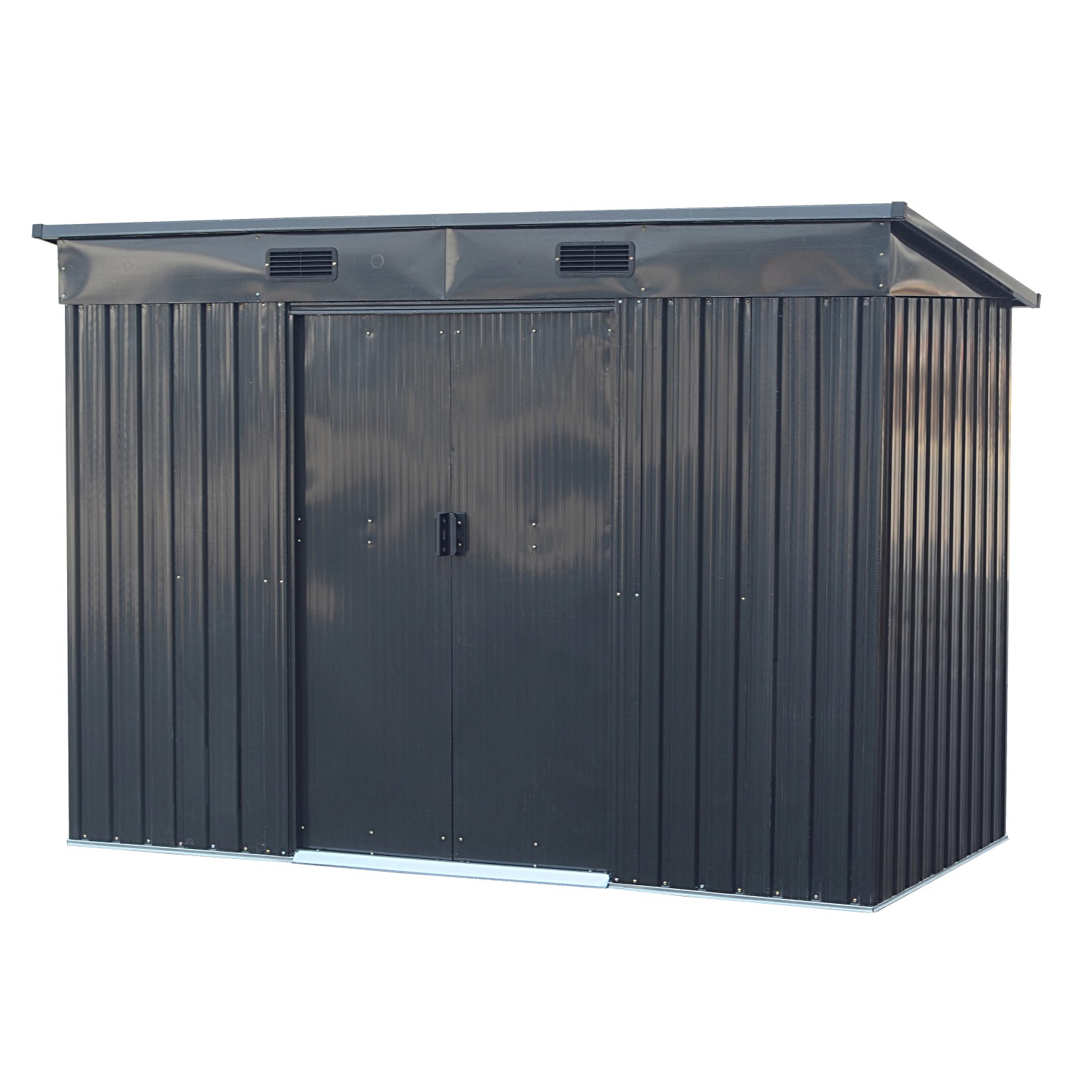 Tepro Metallgerätehaus Multi Shed Large 261 cm x 132 cm x 181 cm Anthrazit Tepro Metallgerätehaus Multi Shed Large 261 cm x 132 cm x 181 cm Anthrazit von Tepro
