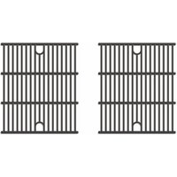 Tepro Universal Guss Grillrost Set 58x41 cm 2 Stück Gusseisen emailliert von Tepro