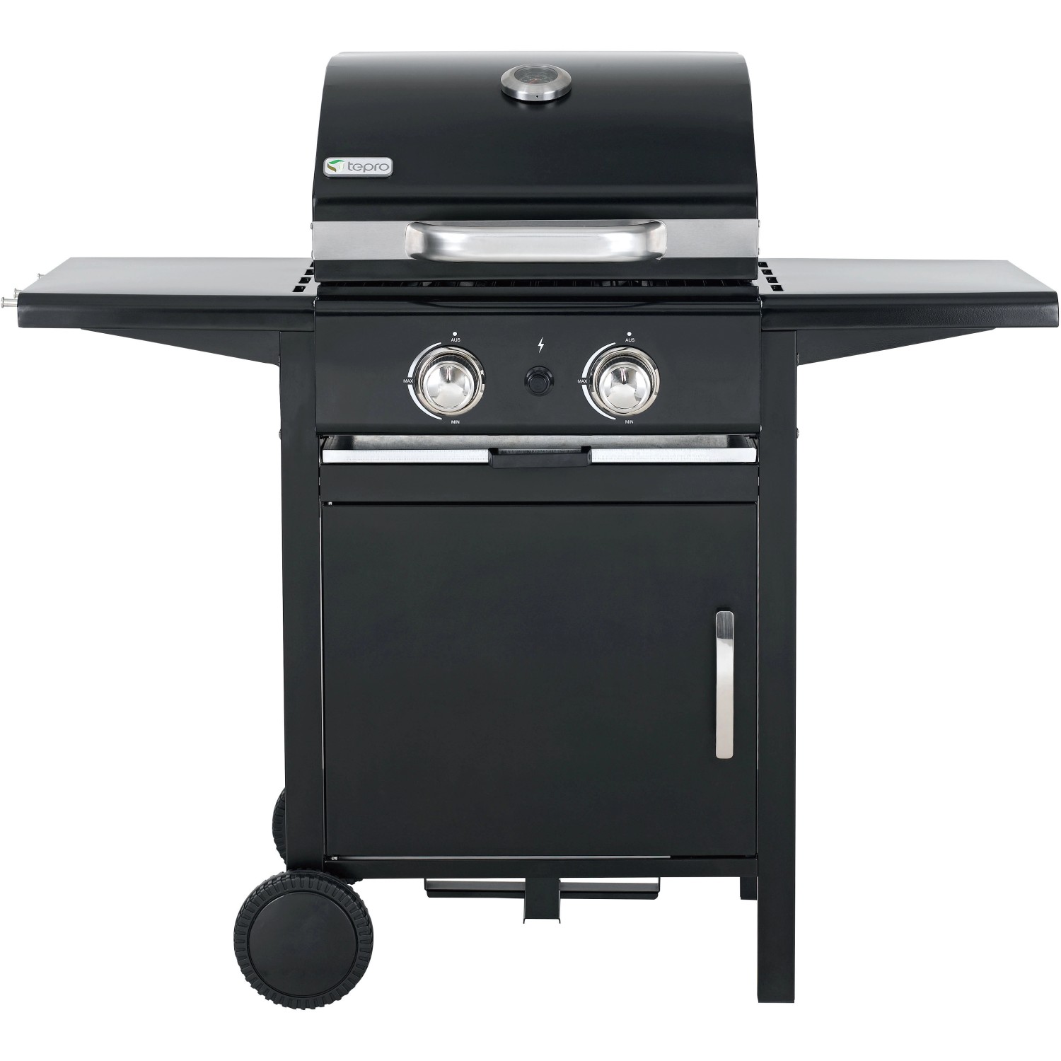 tepro Gasgrill Bloomfield 112 x 100 x 58 cm (B x H x T) Schwarz von Tepro