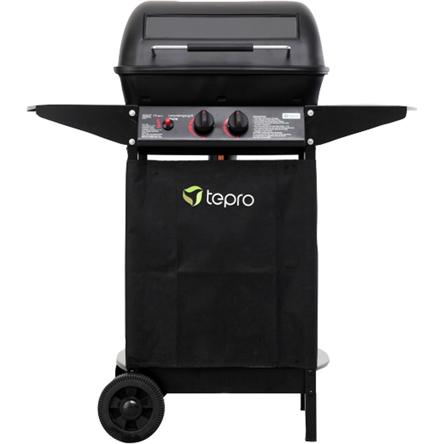 tepro Lavasteingasgrill Irvine 94 x 102 x 51 cm (B x H x T) Schwarz von Tepro