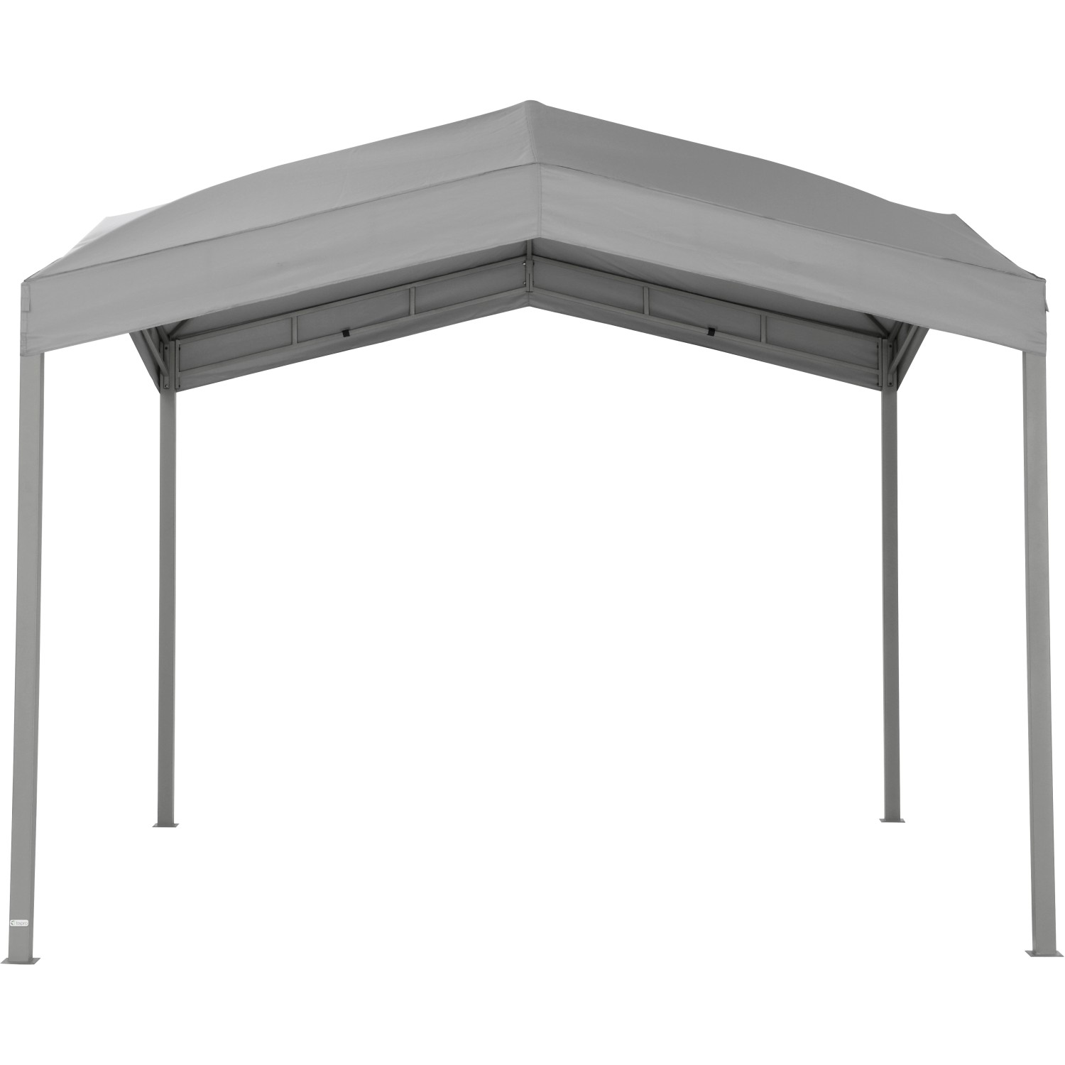 tepro Pavillon Marabo 305 cm x 305 cm Grau von Tepro