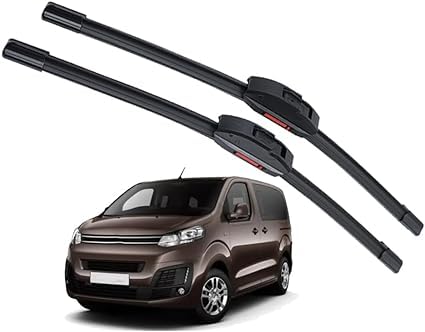 Teptal Scheibenwischer für Citroen Space Tourer 2018, Graphitbeschichteter Naturkautschuk Hohe Zugfestigkeit Gummiwischer Teptal Scheibenwischer für Citroen Space Tourer 2018, Graphitbeschichteter Naturkautschuk Hohe Zugfestigkeit Gummiwischer von Teptal