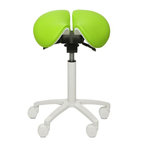 Teqler Sattelhocker mit geteilter Sitzfläche apfel Teqler Sattelhocker mit geteilter Sitzfläche apfel von Teqler