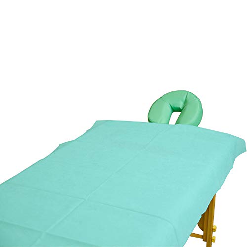 Teqler Einmallaken für Untersuchungs-, Massageliegen und Massagebänke T-131042mint, 200 cm x 70 cm (100-er pack) von Teqler