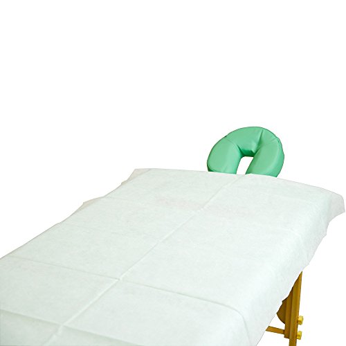 Teqler Einmallaken für Untersuchungs-, Massageliegen und Massagebänke T-131042weiss, 200 cm x 70 cm (100-er pack) von Teqler