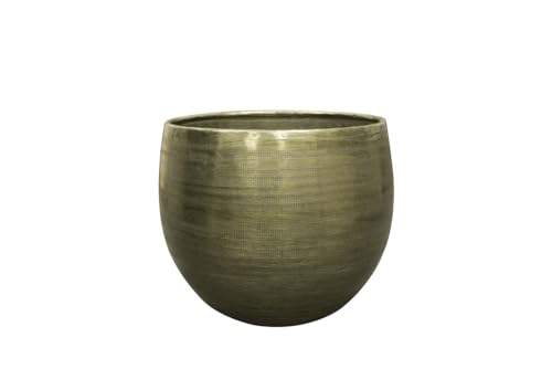 Ter Steege Blumentopf Aluminium Neu Grün-Grün D 28 cm H 23 cm Öffnung 22,5 cm Ter Steege Blumentopf Aluminium Neu Grün-Grün D 28 cm H 23 cm Öffnung 22,5 cm von Ter Steege