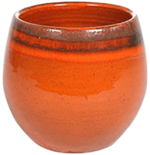 Ter Steege Blumentopf Orange D 15 cm H 13 cm von Ter Steege