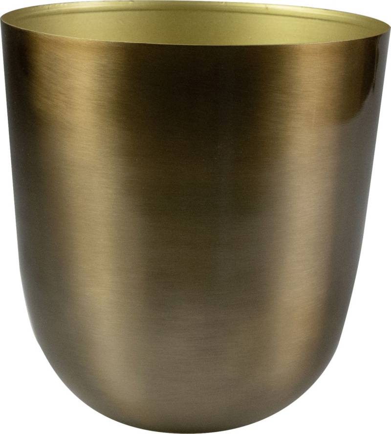 Ter Steege Übertopf Mayk Ø 12 x 13 cm gold von TerSteege