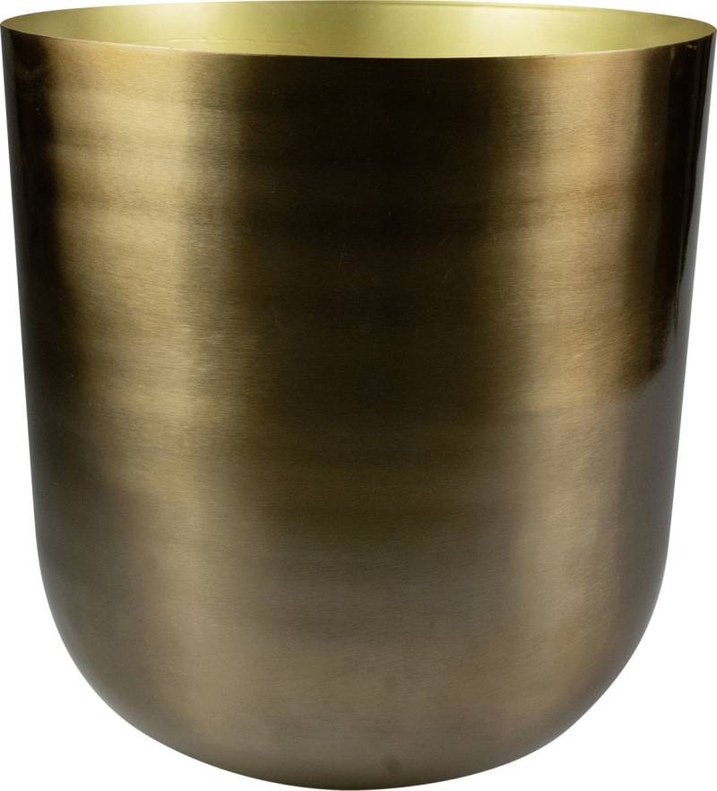 Ter Steege Übertopf Mayk Ø 20 x 22 cm gold von TerSteege