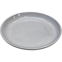 Pflanzteller Untersetzer Blumentopf Keramik 40cm Grau-Weiß Vogeltränke Frostfest Pflanzteller Untersetzer Blumentopf Keramik 40cm Grau-Weiß Vogeltränke Frostfest von Teramico
