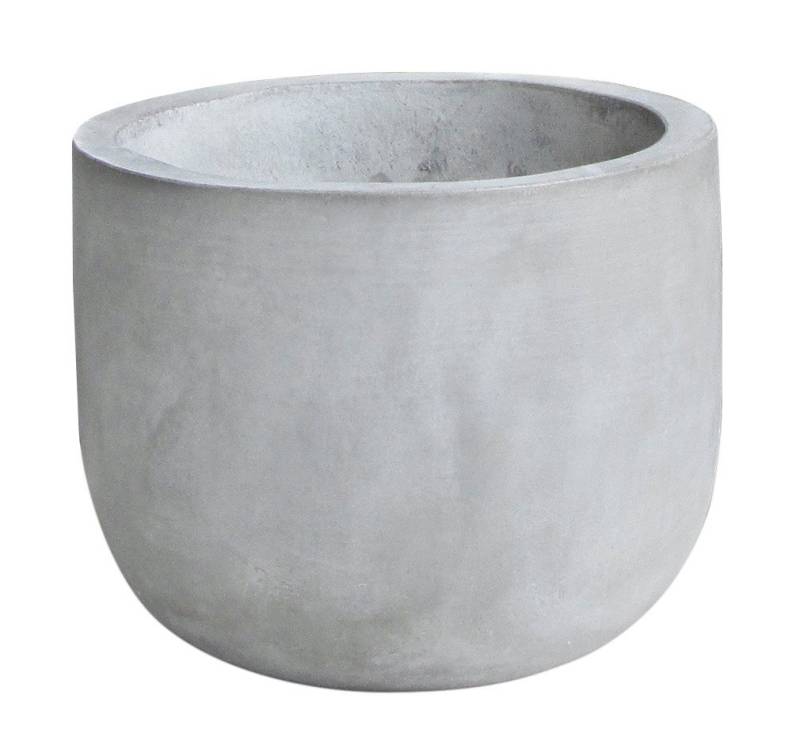 Teramico Blumentopf Blumentopf Pflanzkübel Modell "Dora" 24cm aus Beton, Indoor u. Outdoor Teramico Blumentopf Blumentopf Pflanzkübel Modell "Dora" 24cm aus Beton, Indoor u. Outdoor von Teramico