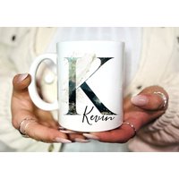 Tasse Personalisiert Mit Buchstabe Namen | Spruch Wunschtext von TerasworldDE