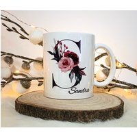 Tasse Personalisiert Mit Buchstabe Namen | Wunschtext Familie Mama Oma von TerasworldDE