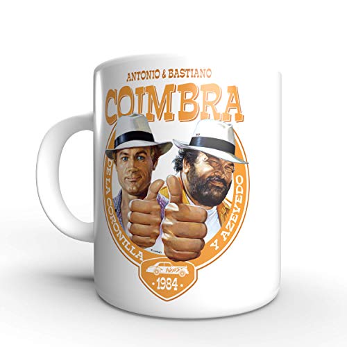 Terence Hill Vier Fäuste gegen Rio Bud Spencer - Tasse rund (330ml) von Terence Hill