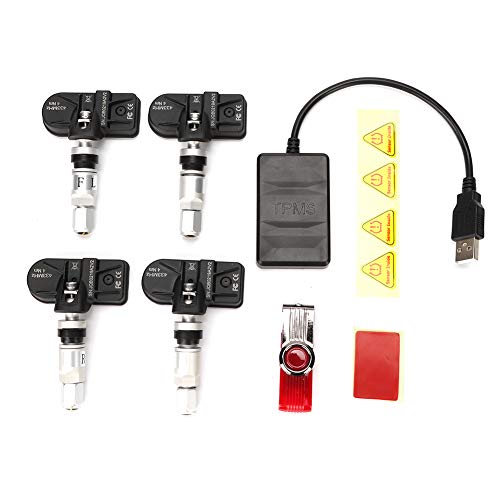 Terisass Reifendruckkontrollsystem Auto USB TPMS mit internem Sensor für Android Navigation Terisass Reifendruckkontrollsystem Auto USB TPMS mit internem Sensor für Android Navigation von Terisass