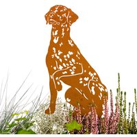 Edelrost - Oder Edelstahlfigur Dalmatiner, Edelrost Hund, Gartenfigur, Gartenstecker, Gartendeko Edelrost - Oder Edelstahlfigur Dalmatiner, Edelrost Hund, Gartenfigur, Gartenstecker, Gartendeko von TermaStahldesignShop