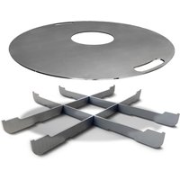 Feuerplatte Inkl. Fassaufsatz | Plancha von TermaStahldesignShop