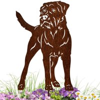 Rost Gartenstecker Klein Hund , Tolle Gartendeko Aus Metall Figur Deko Geschenk Rostfigur Garten Gartenfigur, Hundegrab Deko Border Terrier Rost Gartenstecker Klein Hund , Tolle Gartendeko Aus Metall Figur Deko Geschenk Rostfigur Garten Gartenfigur, Hundegrab Deko Border Terrier von TermaStahldesignShop