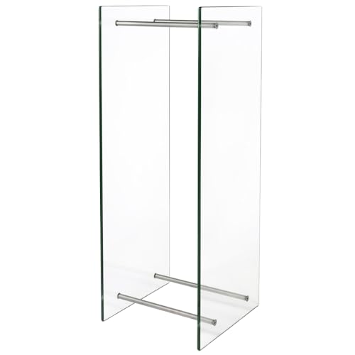 Kaminholzständer Glas 90 x 30 x 33 cm Brennholzständer von TermaTech