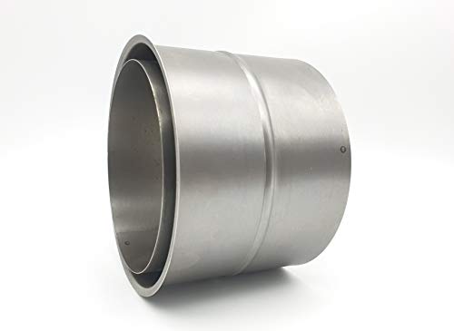Terma Tech Mauermuffe Wandfutter 11,5 cm lang Ø150 mm Doppelwandfutter für Rauchrohr von TermaTech