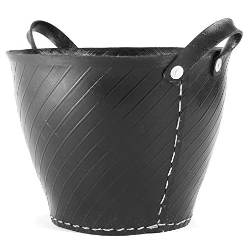 TermaTech | Holzeimer ''Reifen'' | 400×280 mm | Schwarz von TermaTech